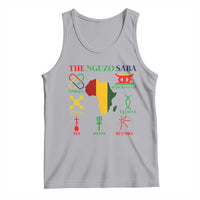 Nguzo Saba Seven Principles Tank Top Festival Of Lights African Heritage Gift - Wonder Print Shop