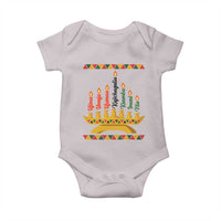7 Principles Of Kwanzaa Baby Onesie Festival Of Lights African Heritage Gift - Wonder Print Shop