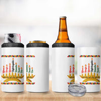 7 Principles Of Kwanzaa 4 in 1 Can Cooler Tumbler Festival Of Lights African Heritage Gift - Wonder Print Shop