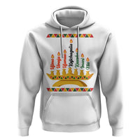 7 Principles Of Kwanzaa Hoodie Festival Of Lights African Heritage Gift - Wonder Print Shop