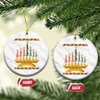 7 Principles Of Kwanzaa Ceramic Ornament Festival Of Lights African Heritage Gift - Wonder Print Shop