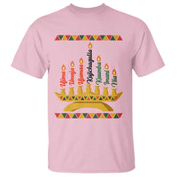 7 Principles Of Kwanzaa T Shirt Festival Of Lights African Heritage Gift - Wonder Print Shop