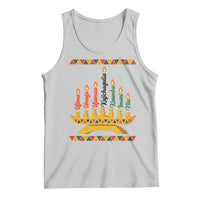 7 Principles Of Kwanzaa Tank Top Festival Of Lights African Heritage Gift - Wonder Print Shop