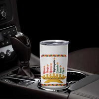 7 Principles Of Kwanzaa Tumbler Cup Festival Of Lights African Heritage Gift - Wonder Print Shop