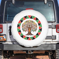 Kwanzaa Tree Of Life Spare Tire Cover African American Holiday Gift - Wonder Print Shop