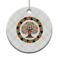 Kwanzaa Tree Of Life Ceramic Ornament African American Holiday Gift - Wonder Print Shop