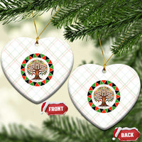 Kwanzaa Tree Of Life Ceramic Ornament African American Holiday Gift - Wonder Print Shop