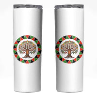 Kwanzaa Tree Of Life Skinny Tumbler African American Holiday Gift - Wonder Print Shop