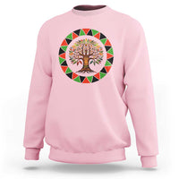 Kwanzaa Tree Of Life Sweatshirt African American Holiday Gift - Wonder Print Shop