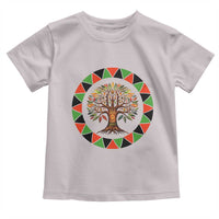 Kwanzaa Tree Of Life Toddler T Shirt African American Holiday Gift - Wonder Print Shop