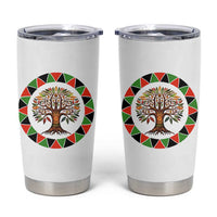 Kwanzaa Tree Of Life Tumbler Cup African American Holiday Gift - Wonder Print Shop