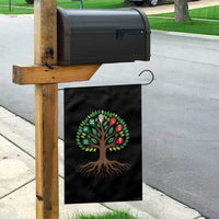 Seven Candles Of Kwanzaa Tree Of Life Garden Flag African Heritage Gift - Wonder Print Shop