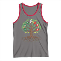 Seven Candles Of Kwanzaa Tree Of Life Tank Top African Heritage Gift - Wonder Print Shop