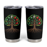Seven Candles Of Kwanzaa Tree Of Life Tumbler Cup African Heritage Gift - Wonder Print Shop