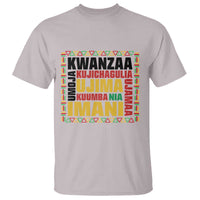 Nguzo Saba Seven Principles T Shirt African Heritage Celebration Gift - Wonder Print Shop