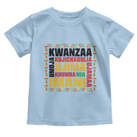 Nguzo Saba Seven Principles Toddler T Shirt African Heritage Celebration Gift - Wonder Print Shop