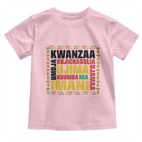 Nguzo Saba Seven Principles Toddler T Shirt African Heritage Celebration Gift - Wonder Print Shop
