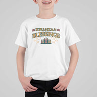 Kwanzaa Blessings T Shirt For Kid African Heritage Celebration Gift - Wonder Print Shop
