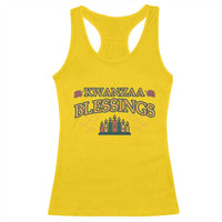 Kwanzaa Blessings Racerback Tank Top African Heritage Celebration Gift - Wonder Print Shop