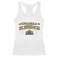 Kwanzaa Blessings Racerback Tank Top African Heritage Celebration Gift - Wonder Print Shop