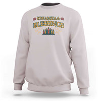 Kwanzaa Blessings Sweatshirt African Heritage Celebration Gift - Wonder Print Shop