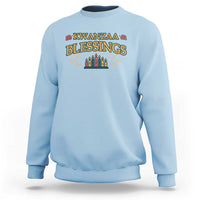 Kwanzaa Blessings Sweatshirt African Heritage Celebration Gift - Wonder Print Shop