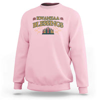 Kwanzaa Blessings Sweatshirt African Heritage Celebration Gift - Wonder Print Shop
