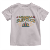 Kwanzaa Blessings Toddler T Shirt African Heritage Celebration Gift - Wonder Print Shop