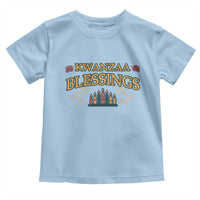 Kwanzaa Blessings Toddler T Shirt African Heritage Celebration Gift - Wonder Print Shop