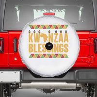 Kwanzaa Blessings Spare Tire Cover Kinara Light African Heritage Gift - Wonder Print Shop