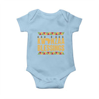 Kwanzaa Blessings Baby Onesie Kinara Light African Heritage Gift - Wonder Print Shop