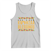 Kwanzaa Blessings Tank Top Kinara Light African Heritage Gift - Wonder Print Shop