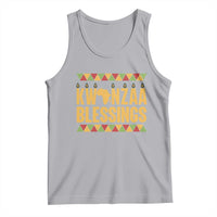 Kwanzaa Blessings Tank Top Kinara Light African Heritage Gift - Wonder Print Shop