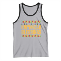 Kwanzaa Blessings Tank Top Kinara Light African Heritage Gift - Wonder Print Shop