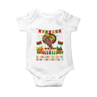 Kwanzaa Blessings African Woman Baby Onesie Umoja Seven Principles Family Gift - Wonder Print Shop