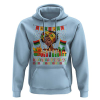 Kwanzaa Blessings African Woman Hoodie Umoja Seven Principles Family Gift - Wonder Print Shop