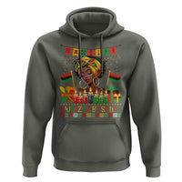 Kwanzaa Blessings African Woman Hoodie Umoja Seven Principles Family Gift - Wonder Print Shop
