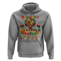 Kwanzaa Blessings African Woman Hoodie Umoja Seven Principles Family Gift - Wonder Print Shop