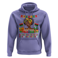 Kwanzaa Blessings African Woman Hoodie Umoja Seven Principles Family Gift - Wonder Print Shop
