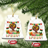 Kwanzaa Blessings African Woman Ceramic Ornament Umoja Seven Principles Family Gift - Wonder Print Shop