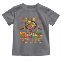 Kwanzaa Blessings African Woman Toddler T Shirt Umoja Seven Principles Family Gift - Wonder Print Shop