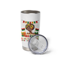 Kwanzaa Blessings African Woman Tumbler Cup Umoja Seven Principles Family Gift - Wonder Print Shop