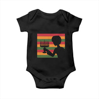Kwanzaa Umoja Family African Woman Seven Principles Gift Baby Onesie - Wonder Print Shop