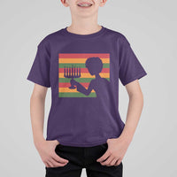 Kwanzaa Umoja Family African Woman Seven Principles Gift T Shirt For Kid - Wonder Print Shop