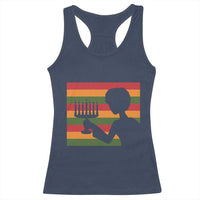 Kwanzaa Umoja Family African Woman Seven Principles Gift Racerback Tank Top - Wonder Print Shop