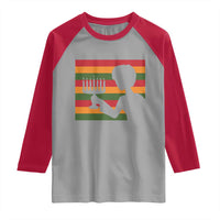 Kwanzaa Umoja Family African Woman Seven Principles Gift Raglan Shirt - Wonder Print Shop