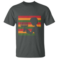 Kwanzaa Umoja Family African Woman Seven Principles Gift T Shirt - Wonder Print Shop