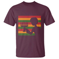 Kwanzaa Umoja Family African Woman Seven Principles Gift T Shirt - Wonder Print Shop
