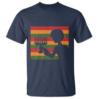 Kwanzaa Umoja Family African Woman Seven Principles Gift T Shirt - Wonder Print Shop
