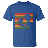 Kwanzaa Umoja Family African Woman Seven Principles Gift T Shirt - Wonder Print Shop